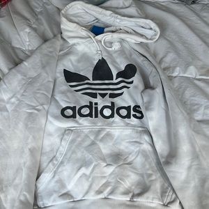 Adidas White Sweatshirt